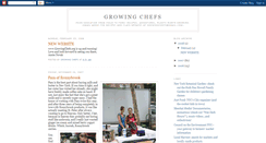 Desktop Screenshot of growingchefs.blogspot.com