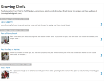 Tablet Screenshot of growingchefs.blogspot.com