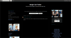 Desktop Screenshot of margin-call-movie-trailer.blogspot.com