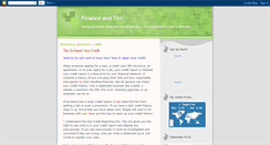 Desktop Screenshot of financetini.blogspot.com
