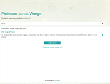 Tablet Screenshot of professorjonasweege.blogspot.com