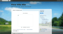 Desktop Screenshot of fincavillaalba.blogspot.com
