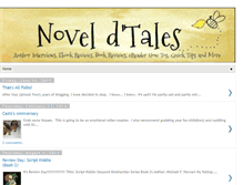 Tablet Screenshot of noveldtales.blogspot.com