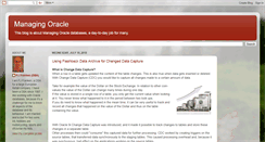 Desktop Screenshot of managingoracle.blogspot.com