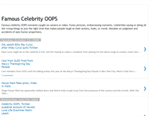 Tablet Screenshot of famouscelebrityoops.blogspot.com