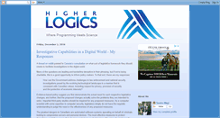 Desktop Screenshot of higherlogics.blogspot.com