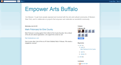 Desktop Screenshot of empowerartsbuffalo.blogspot.com