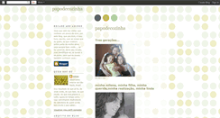 Desktop Screenshot of papodecozinha-miliisa.blogspot.com