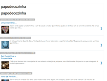 Tablet Screenshot of papodecozinha-miliisa.blogspot.com