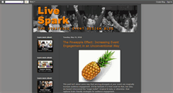 Desktop Screenshot of live-spark.blogspot.com
