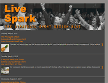 Tablet Screenshot of live-spark.blogspot.com