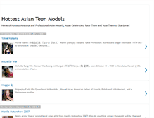 Tablet Screenshot of hottest-asian-teen-models.blogspot.com