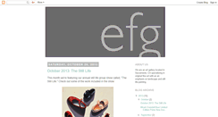 Desktop Screenshot of efgallery.blogspot.com