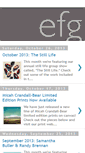 Mobile Screenshot of efgallery.blogspot.com
