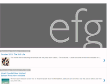 Tablet Screenshot of efgallery.blogspot.com