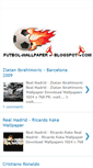 Mobile Screenshot of futbol-wallpaper.blogspot.com