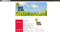 Desktop Screenshot of pontodefuga-eventos.blogspot.com