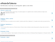 Tablet Screenshot of elpoderdetumente-atrevete.blogspot.com