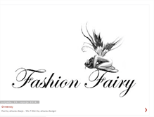 Tablet Screenshot of fashiofairy.blogspot.com