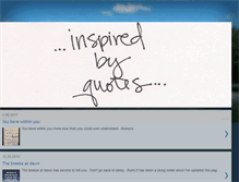 Tablet Screenshot of inspired-by-quotes.blogspot.com