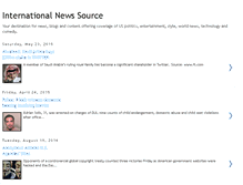 Tablet Screenshot of internationalnewssource.blogspot.com