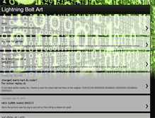Tablet Screenshot of lightningboltart.blogspot.com