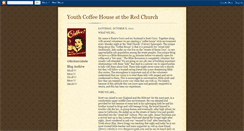 Desktop Screenshot of coffeehouseattheredchurch.blogspot.com