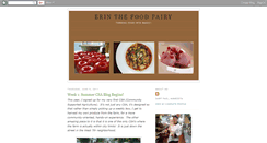 Desktop Screenshot of erinthefoodfairy.blogspot.com