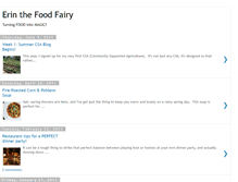 Tablet Screenshot of erinthefoodfairy.blogspot.com