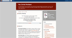 Desktop Screenshot of paxchristipdx.blogspot.com