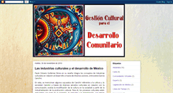 Desktop Screenshot of gestiocultotecno.blogspot.com