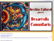 Tablet Screenshot of gestiocultotecno.blogspot.com