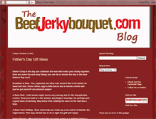 Tablet Screenshot of beefjerkybouquet.blogspot.com