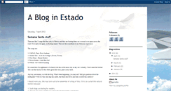 Desktop Screenshot of estadoblog.blogspot.com