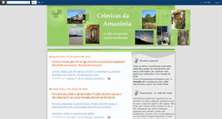 Desktop Screenshot of cronicasamazonia.blogspot.com