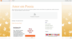 Desktop Screenshot of edpoeta-amorempoesia.blogspot.com