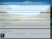 Tablet Screenshot of desdelasescuelas.blogspot.com