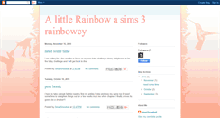 Desktop Screenshot of littlerainbowrainbowcy.blogspot.com