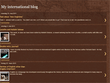 Tablet Screenshot of myinterenglish.blogspot.com