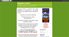 Desktop Screenshot of cursoaprenderacantar.blogspot.com