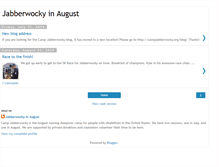 Tablet Screenshot of jabberwockyinaugust.blogspot.com