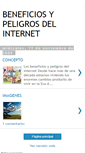 Mobile Screenshot of beneficiosypeligrosdelinternet.blogspot.com