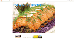 Desktop Screenshot of norwegianrecipes.blogspot.com