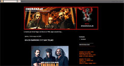 Desktop Screenshot of engranajerock.blogspot.com