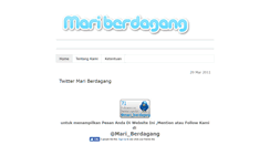 Desktop Screenshot of mari-berdagang.blogspot.com