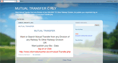 Desktop Screenshot of mutualtransfercrly.blogspot.com