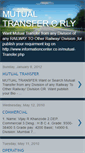 Mobile Screenshot of mutualtransfercrly.blogspot.com