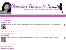 Tablet Screenshot of alopeciantressesandbeauty.blogspot.com