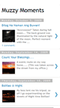 Mobile Screenshot of muzzymoment.blogspot.com