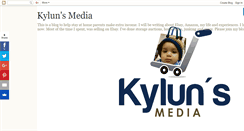 Desktop Screenshot of kylunsmedia.blogspot.com